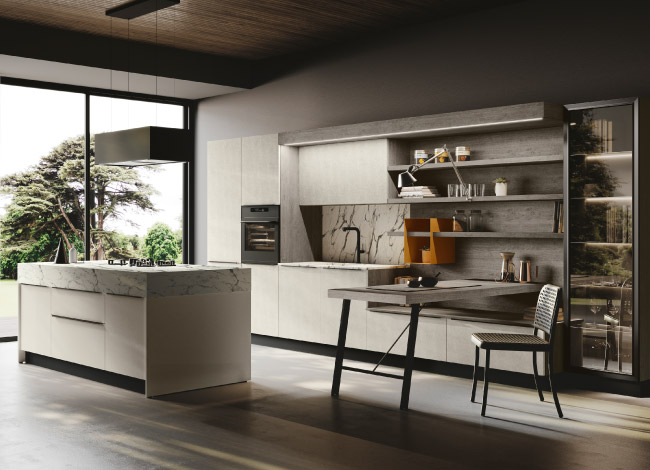 Piana - Cucina con isola Imab concept