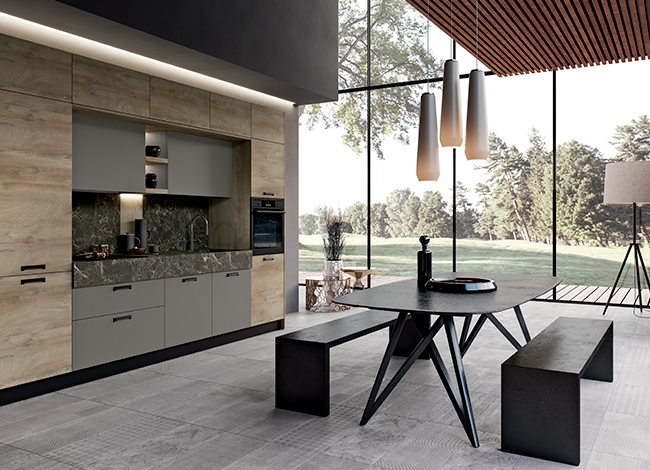 Cucina lineare Imab concept