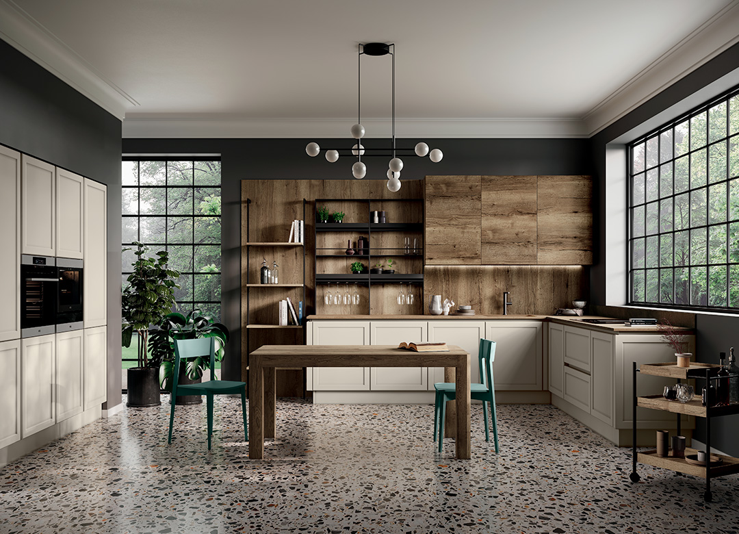 Cucina Giglio con isola Imab concept