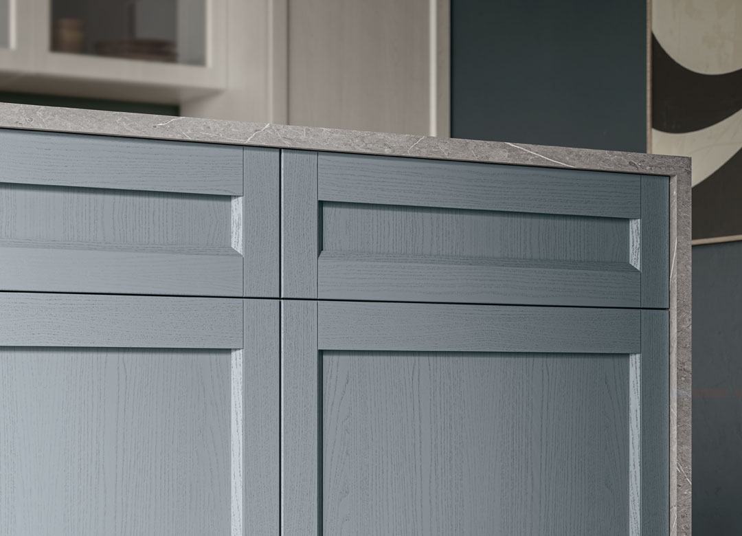 Immagine particolare anta Madeira in legno e MDF in carta da zucchero